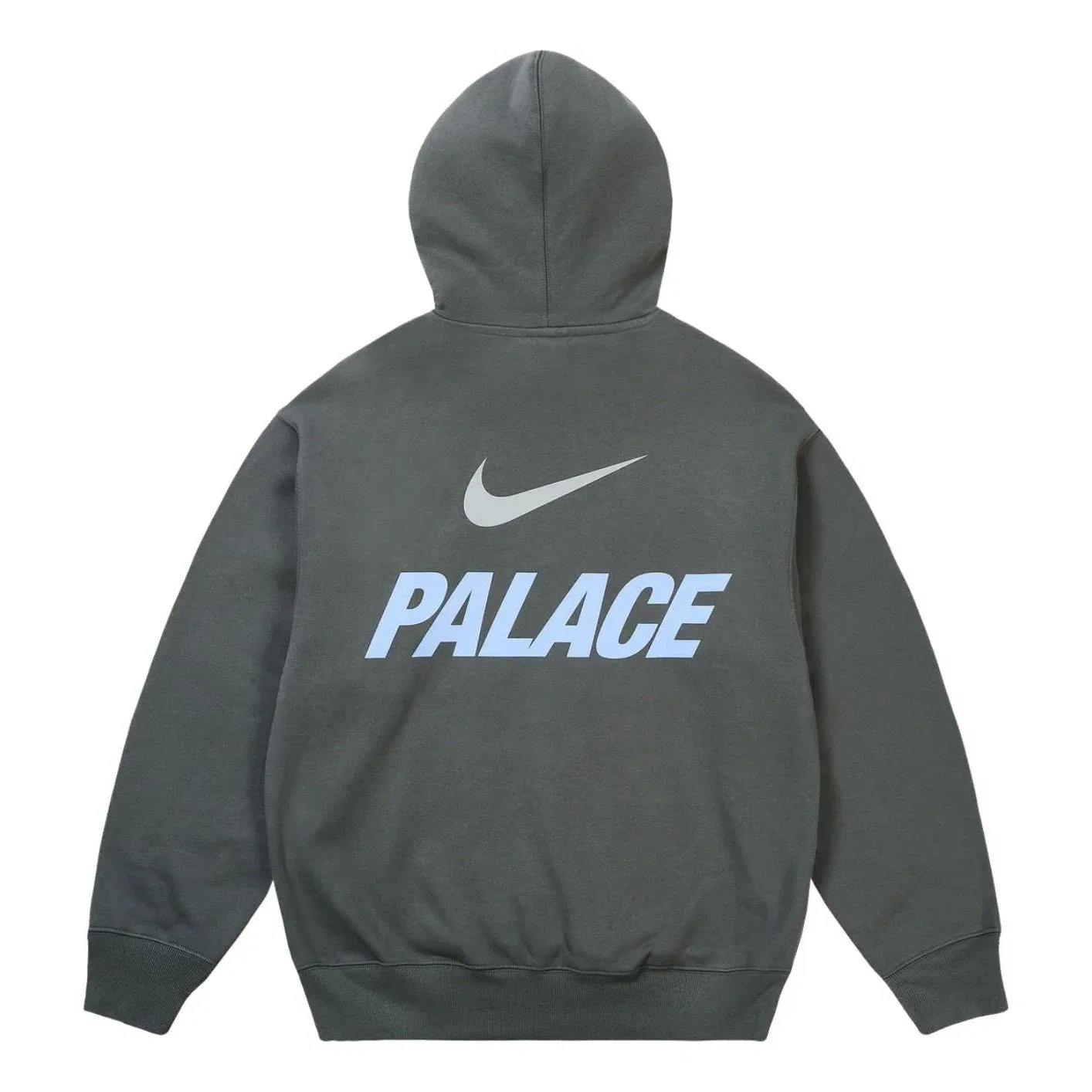 Толстовка Nike x Palace Font Swoosh Hood 'Charcoal' P28NHD001, серый
