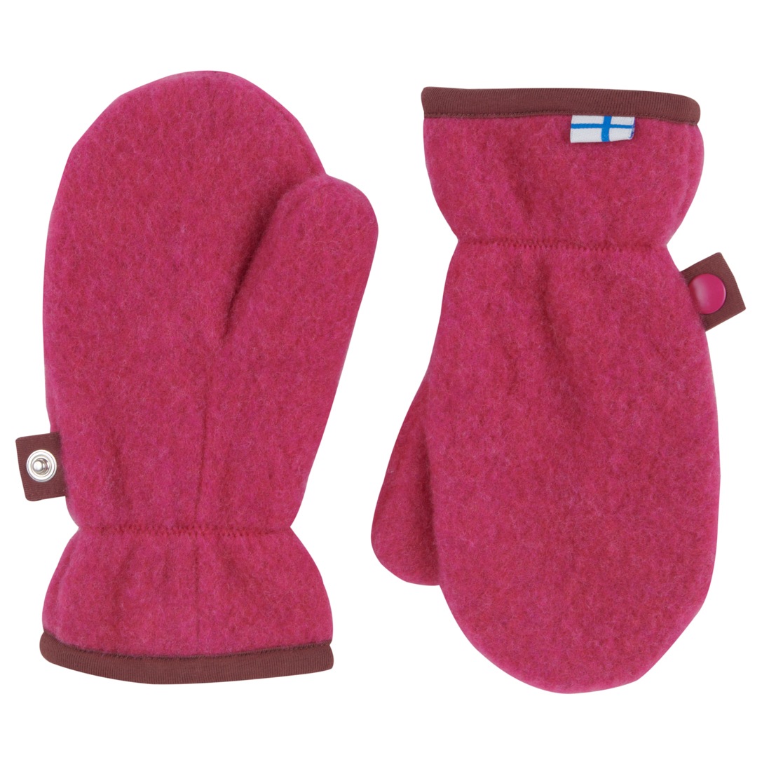 

Перчатки Finkid Nupujussi Wool, цвет Raspberry/Sable