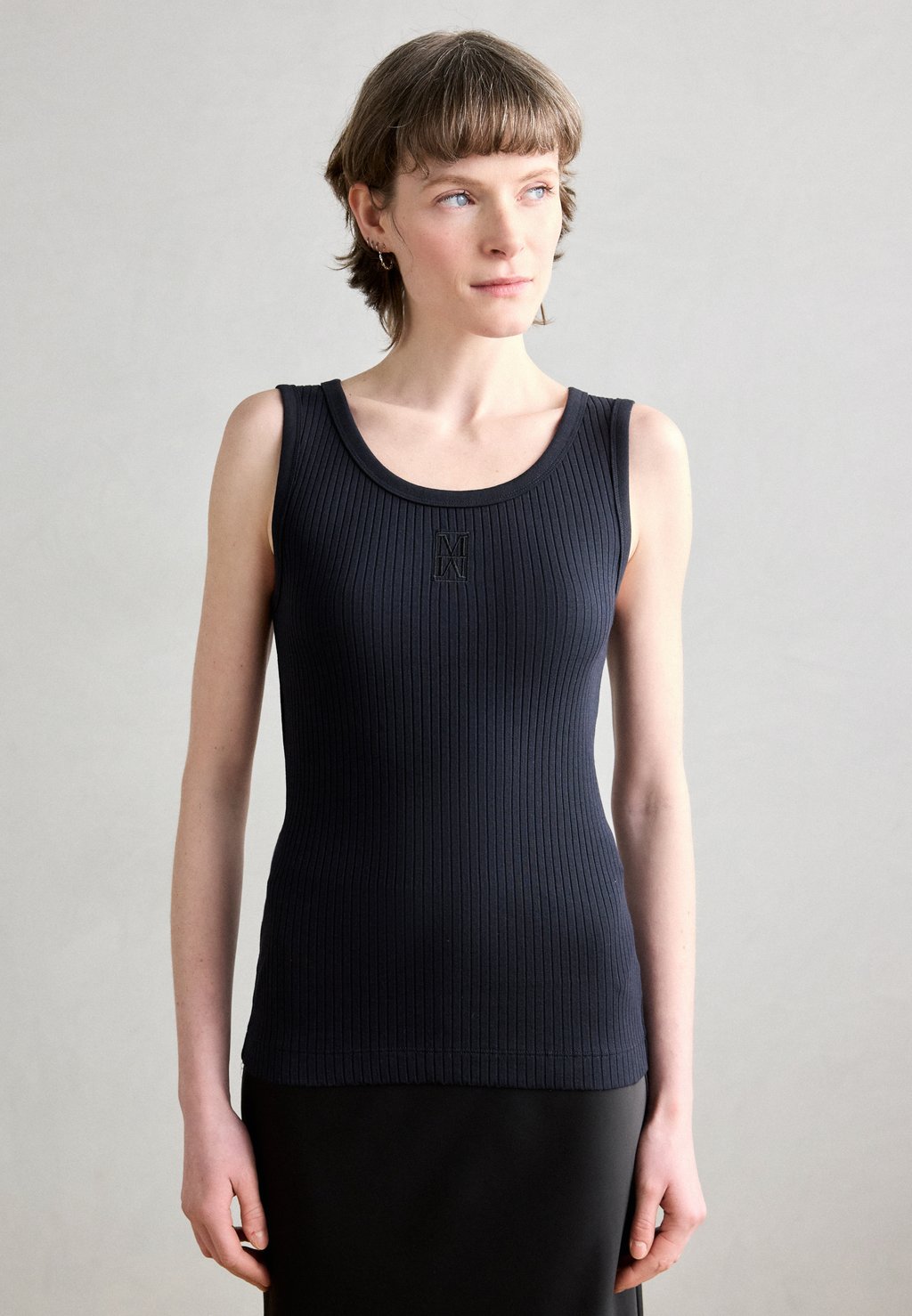 

Топ ROUND NECK Marc O'Polo, темно-синий