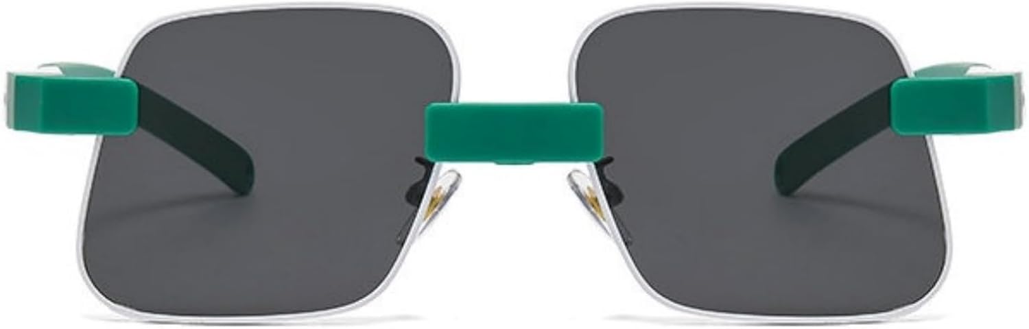 

Солнцезащитные очки COTIA неправильной квадратной формы для женщин и мужчин, с оригинальным дизайном, прямоугольной формой, классические, модные, для активного отдыха и путешествий, Green