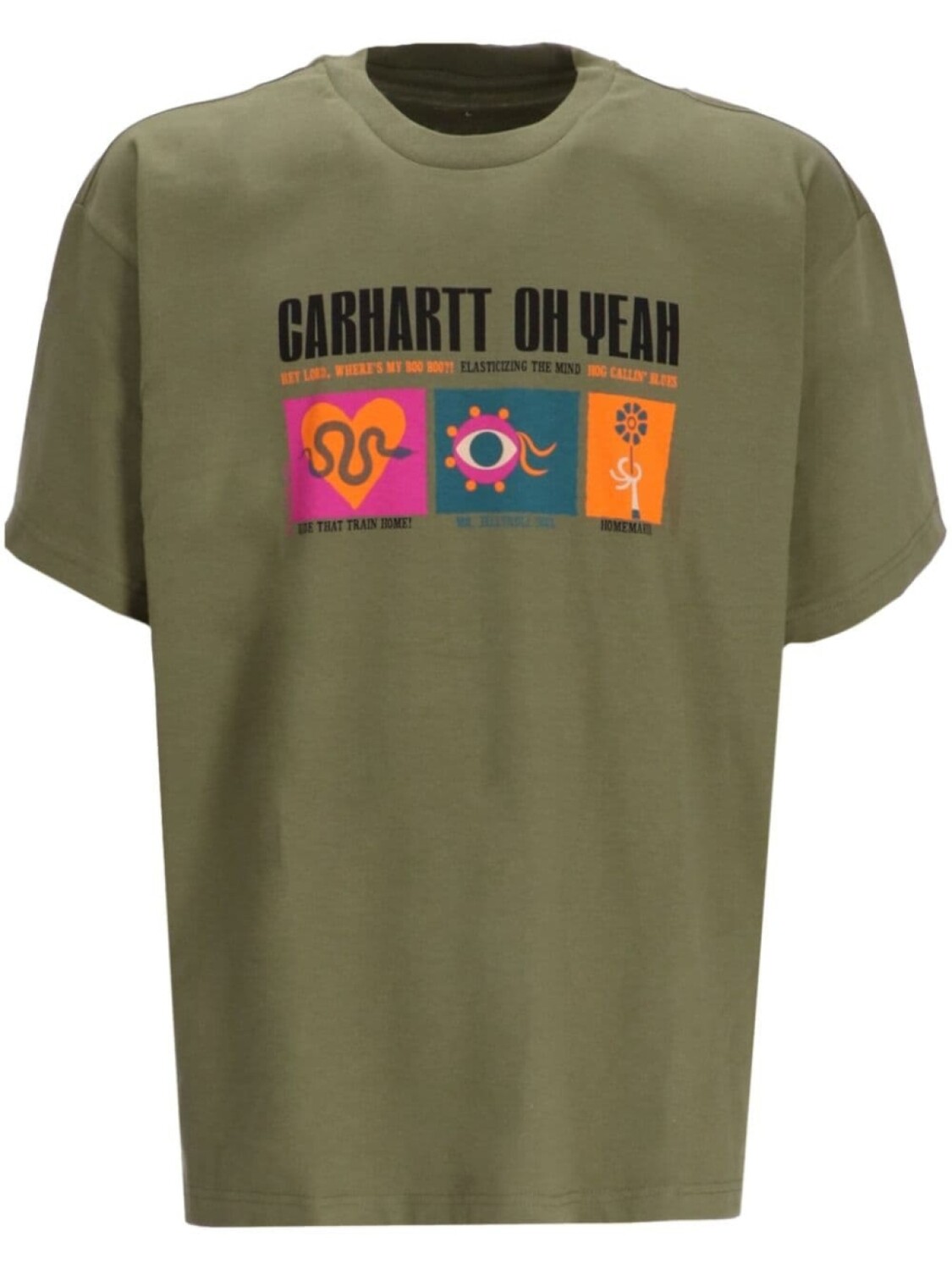 

Carhartt WIP футболка Oh Yeah, зеленый