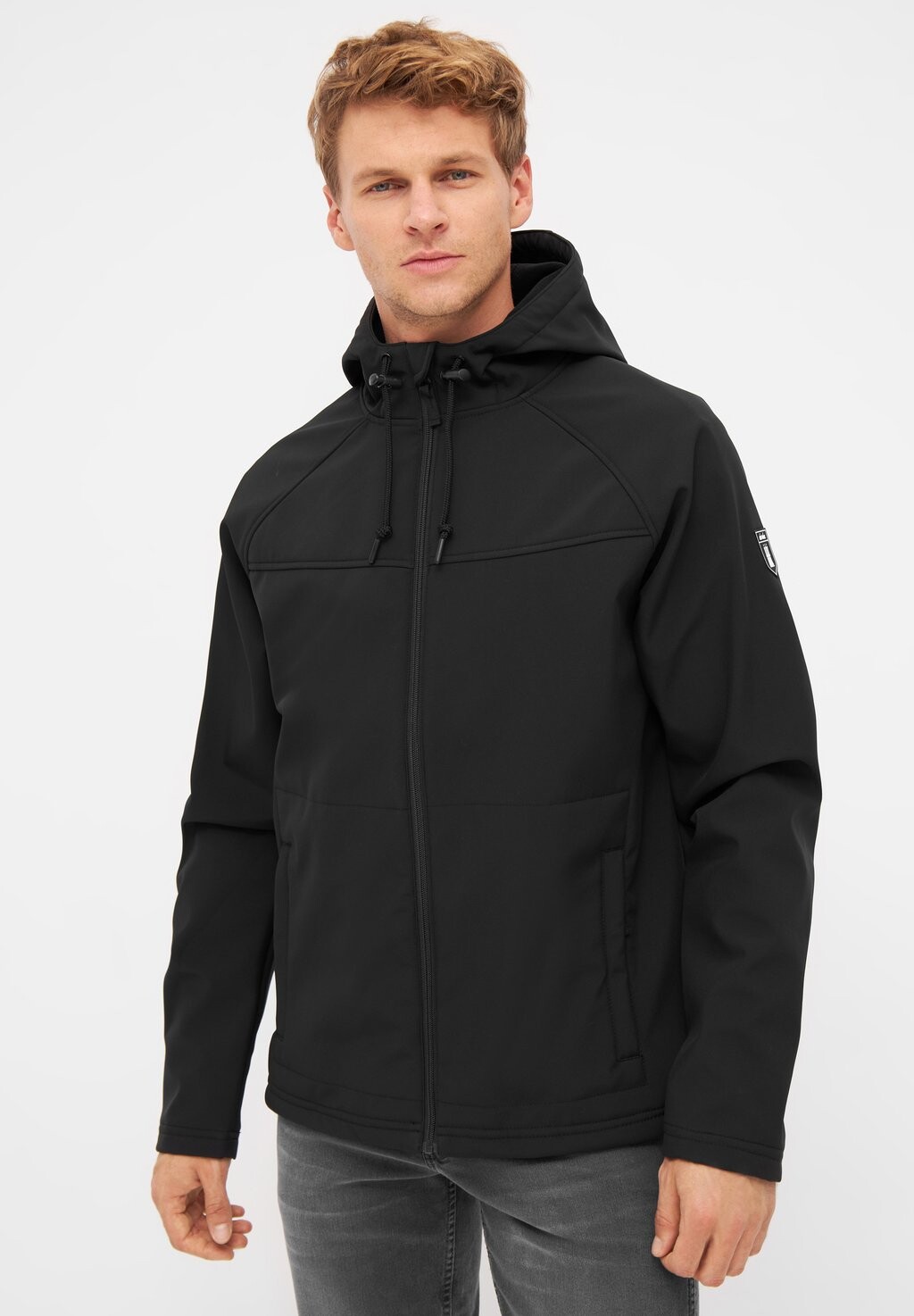 

Демисезонная куртка Derbe, цвет metallic schwarz