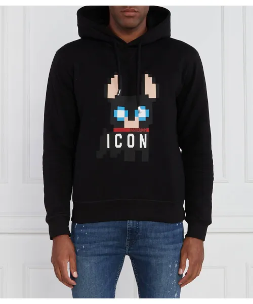 

Толстовка Cool fit Dsquared2, черный