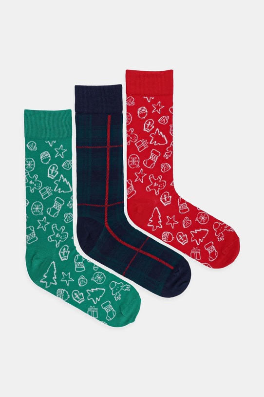 

Носки Giftbox 3 пары United Colors Of Benetton, красный