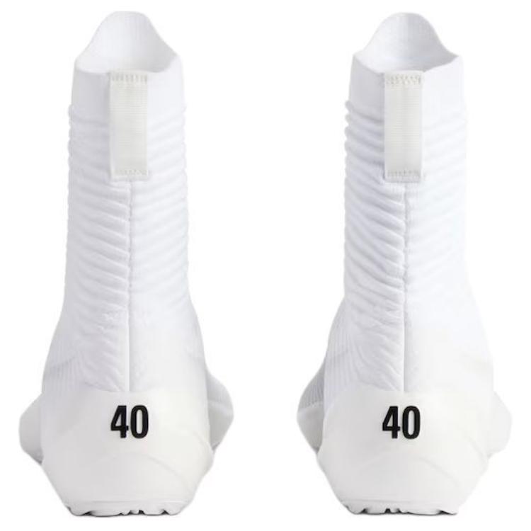 Under Armour x Hyper Высокие Кроссовки Повседневные Мужские Белые Balenciaga — фото 4