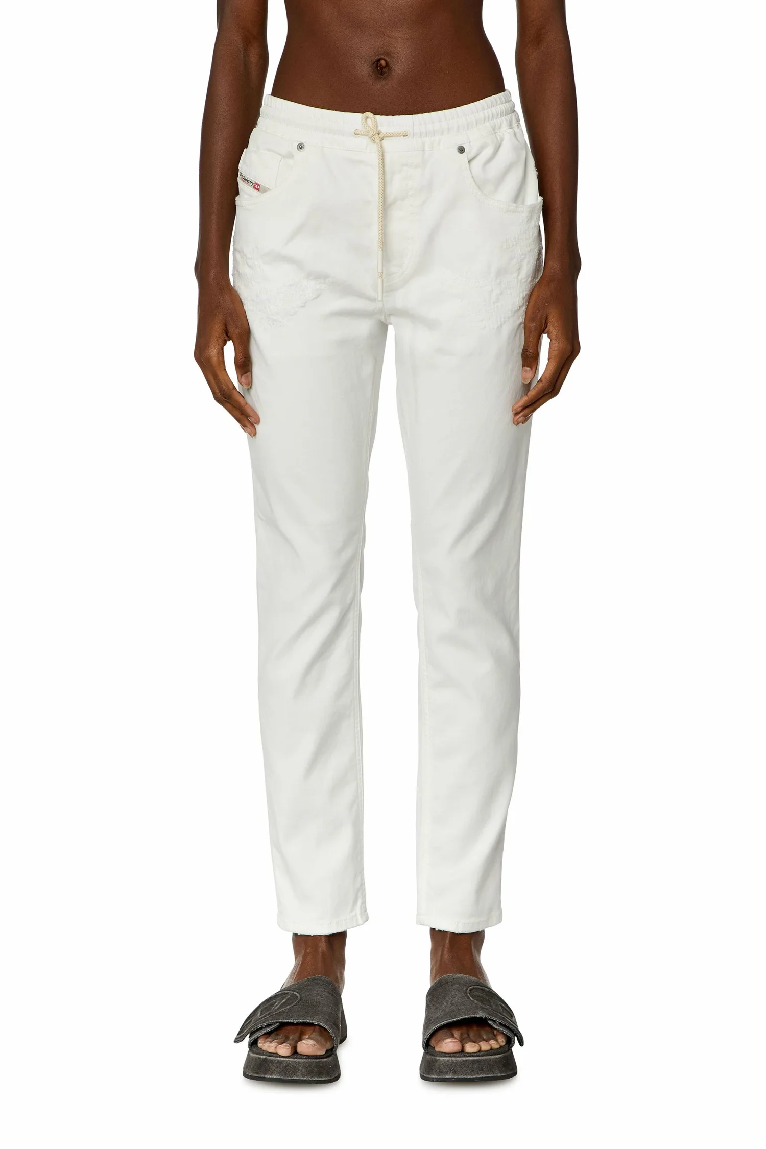 Женские джинсовые джинсы-джогг D-KRAILEY JOGG Diesel, white