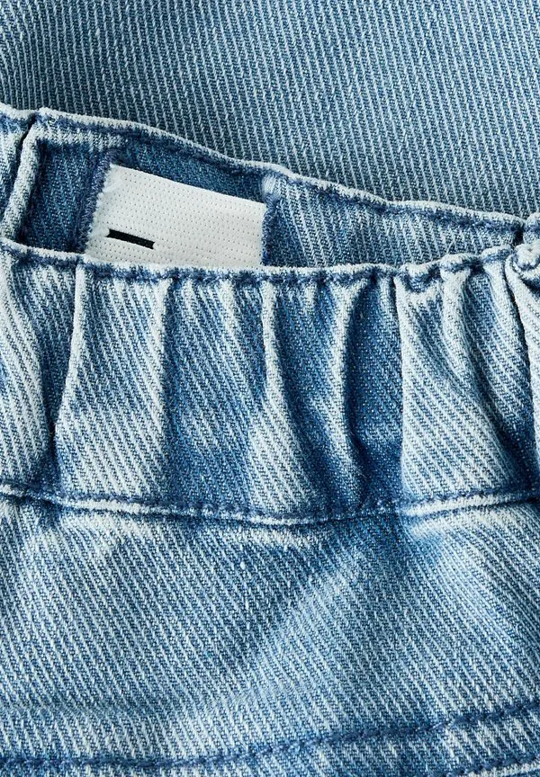 Свободные джинсы свободного кроя. Lil' Atelier, Medium Blue Denim — фото 3