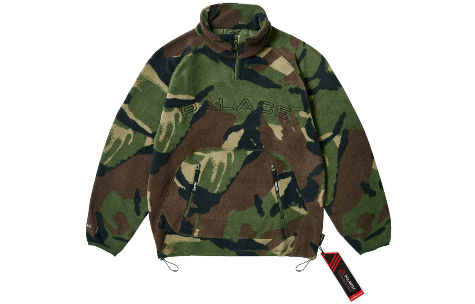 

Толстовка Polartec Fleece Funnel PALACE, зеленый