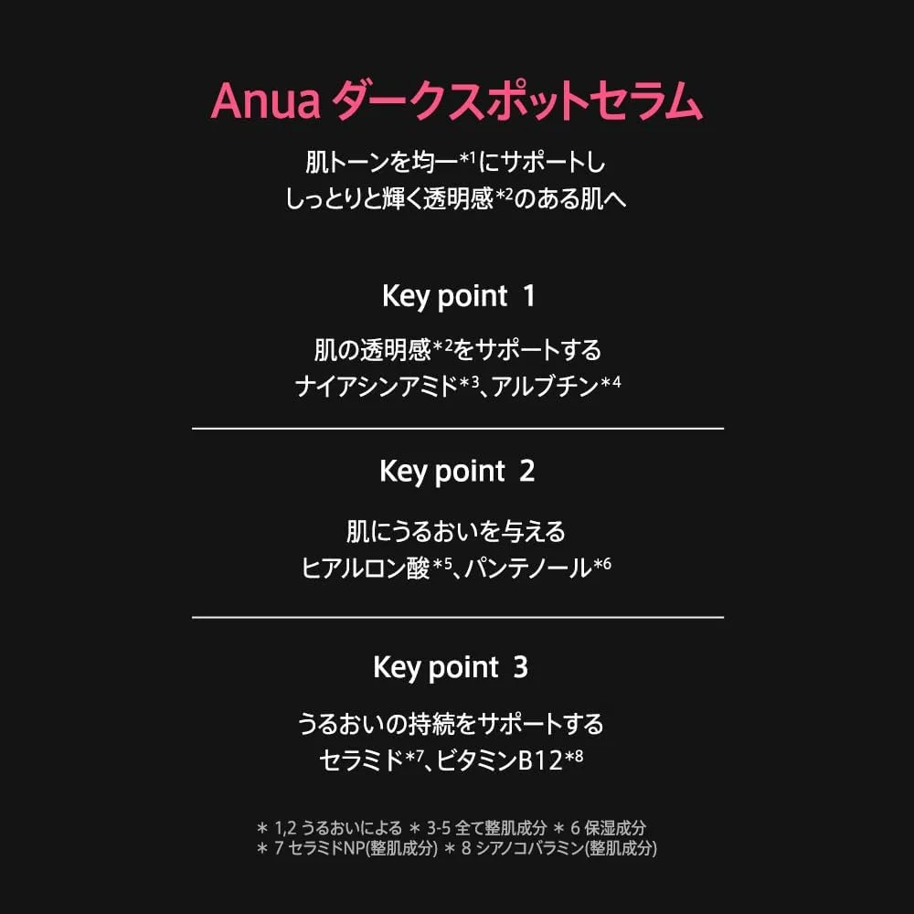 Сыворотка Anua — Для лица Dark Spot Serum с ниацинамидом % и транексамовой кислотой %, 50 мл — фото 2