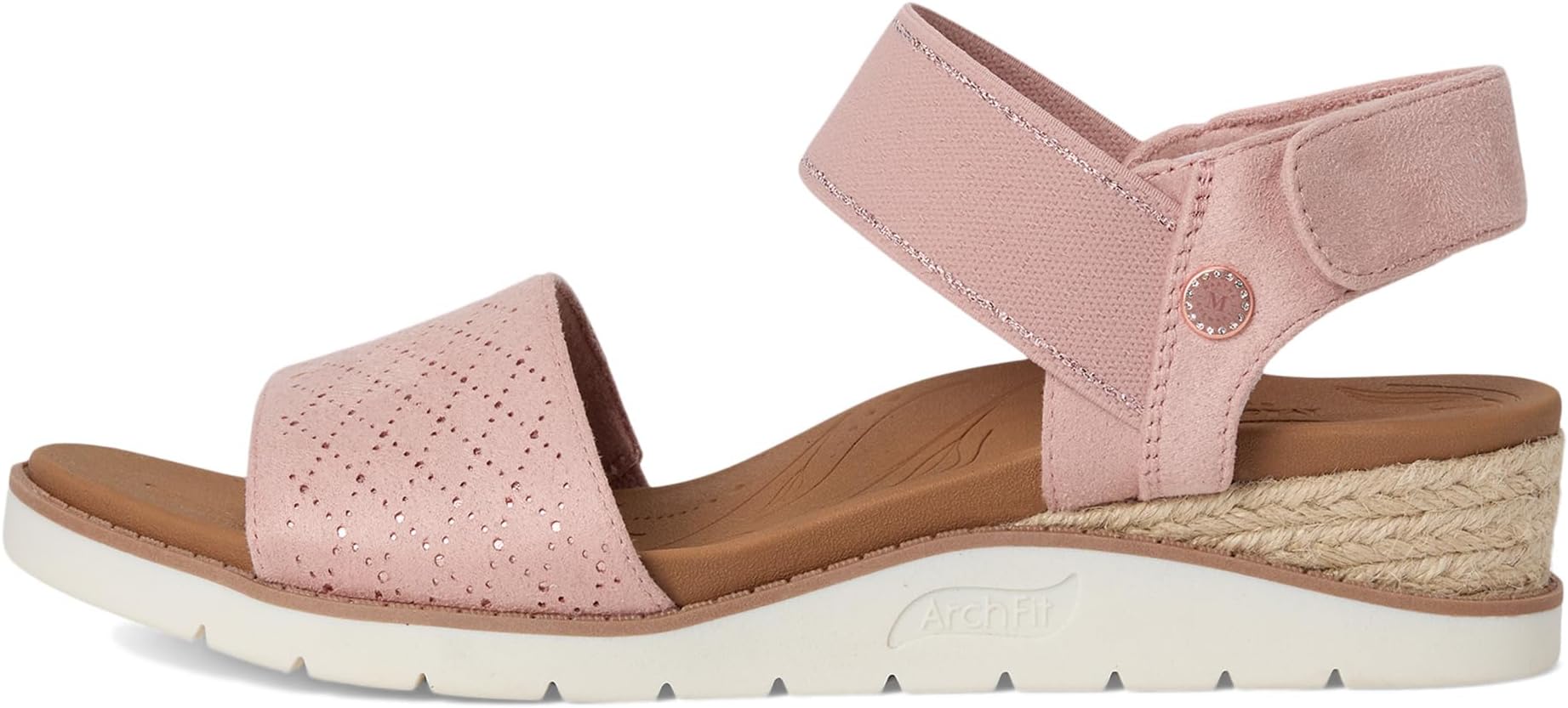 Сандалии BOBS from SKECHERS Martha Stewart Arch Fit Beach Kiss-Beyond Chic, цвет Rose — фото 4