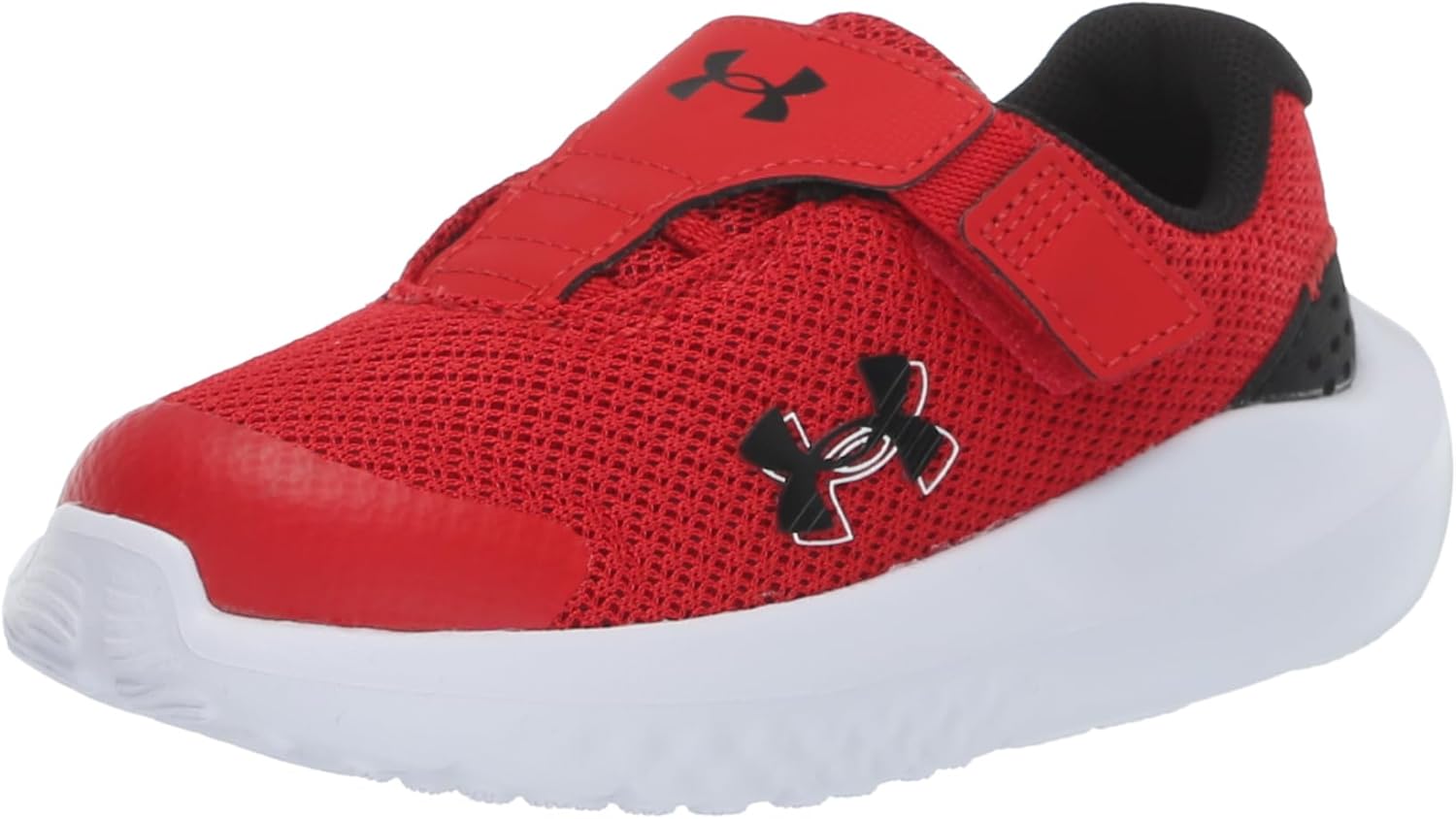 

Детские кроссовки Under Armour Baby Girls' Surge 4 с альтернативной застежкой, (600) Red/Black/Black