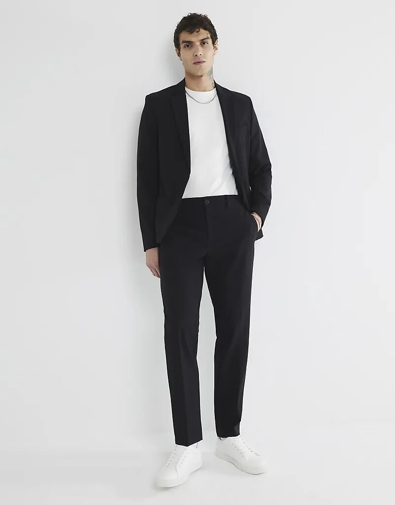 

Узкие брюки черного цвета River Island