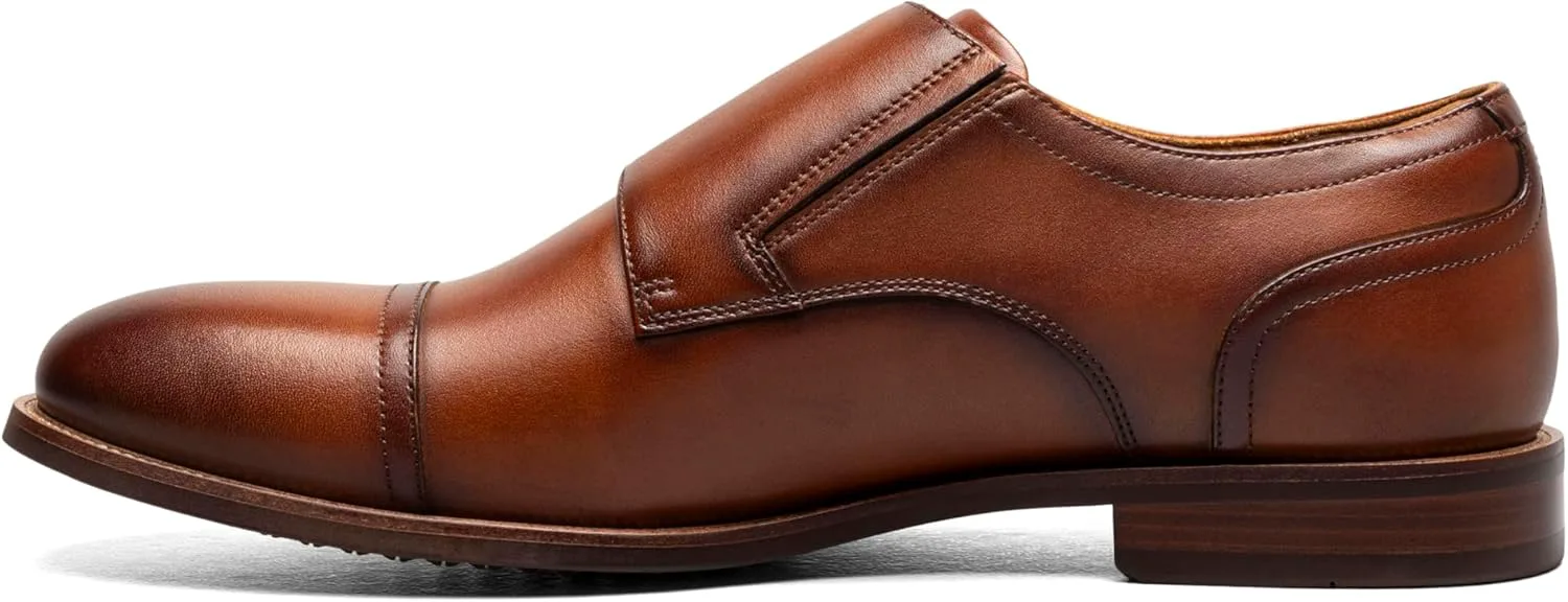 Мужские оксфорды Florsheim Rubano с двойной монковой пряжкой и закрытым носком — фото 2
