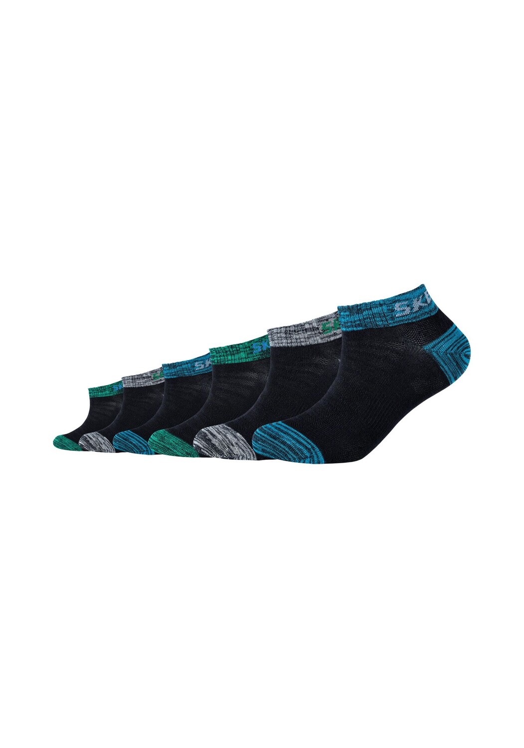 

Носки Skechers Sneaker 6 шт mesh ventilation, темно синий