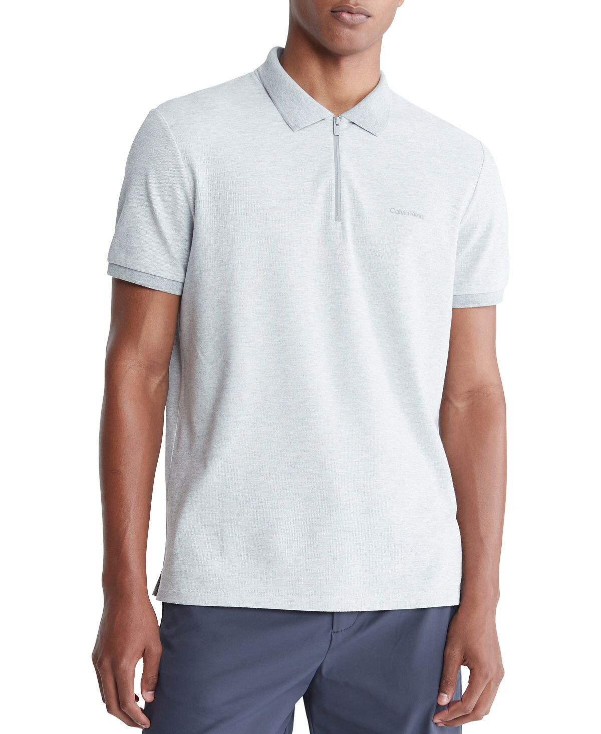 

Мужская рубашка-поло Athletic Tech на молнии Calvin Klein