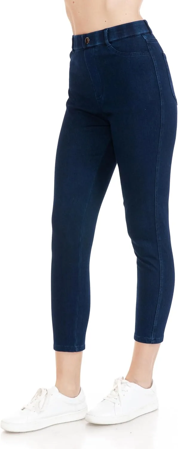 

Леггинсы Depot Women's Stretch Pull-on Skinny Denim Look Leggings Depot