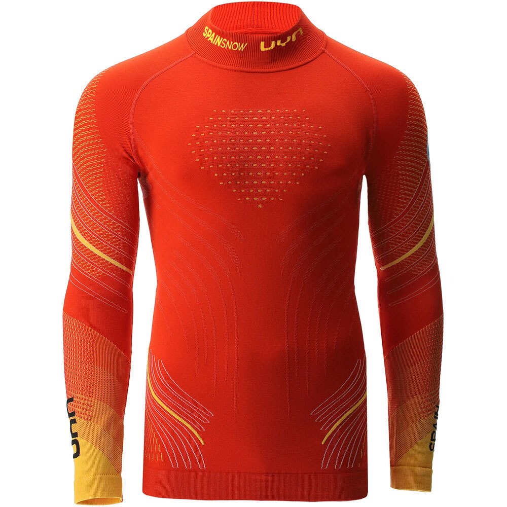 

Базовый слой с длинным рукавом UYN Natyon 2.0 Spain Turtle Neck, оранжевый