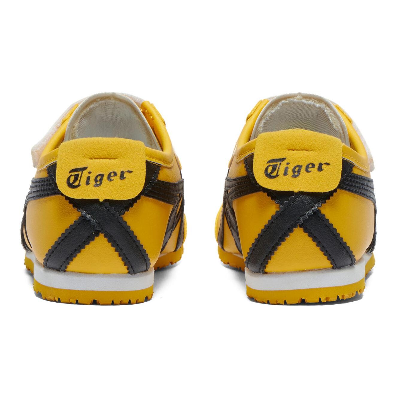 Кроссовки Onitsuka Tiger MEXICO 66 Kids Lifestyle Shoes Kids Low-top Yellow/black, желтый/черный — фото 4