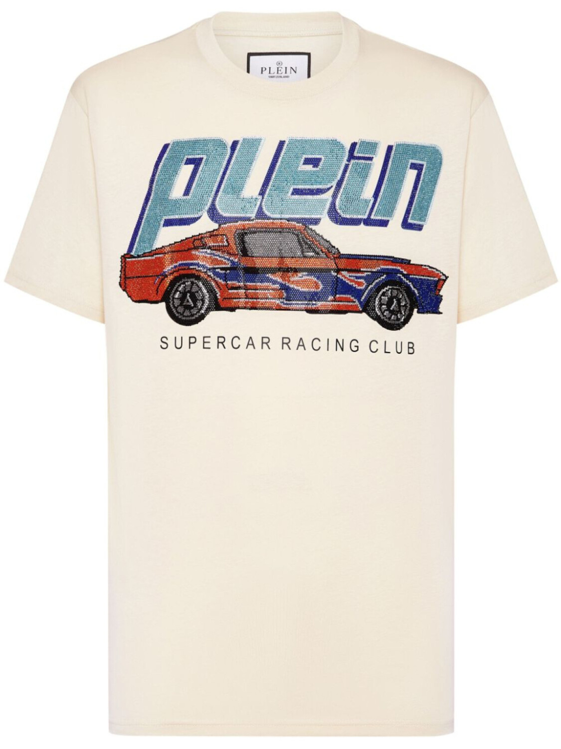 

Philipp Plein футболка Cars Racing, нейтральный цвет
