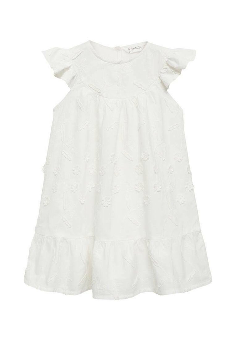 

Повседневное платье ZOE Mango Kids, белый