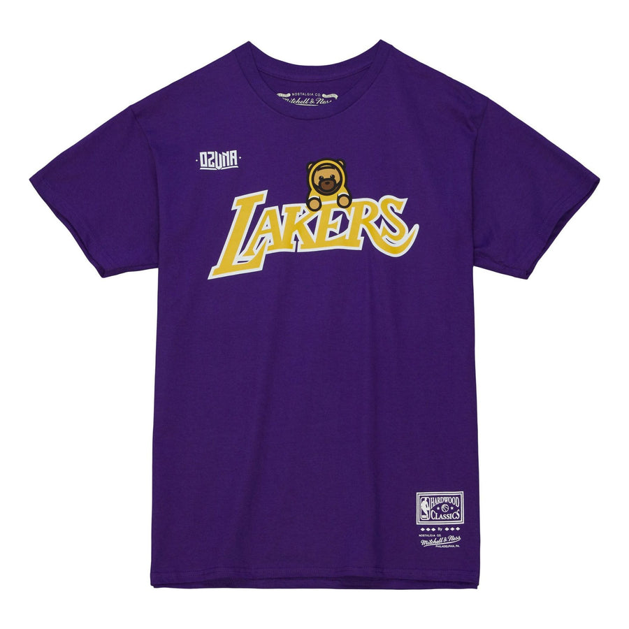

Футболка Mitchell & Ness x Ozuna T-Shirt 'Los Angeles Lakers', фиолетовый
