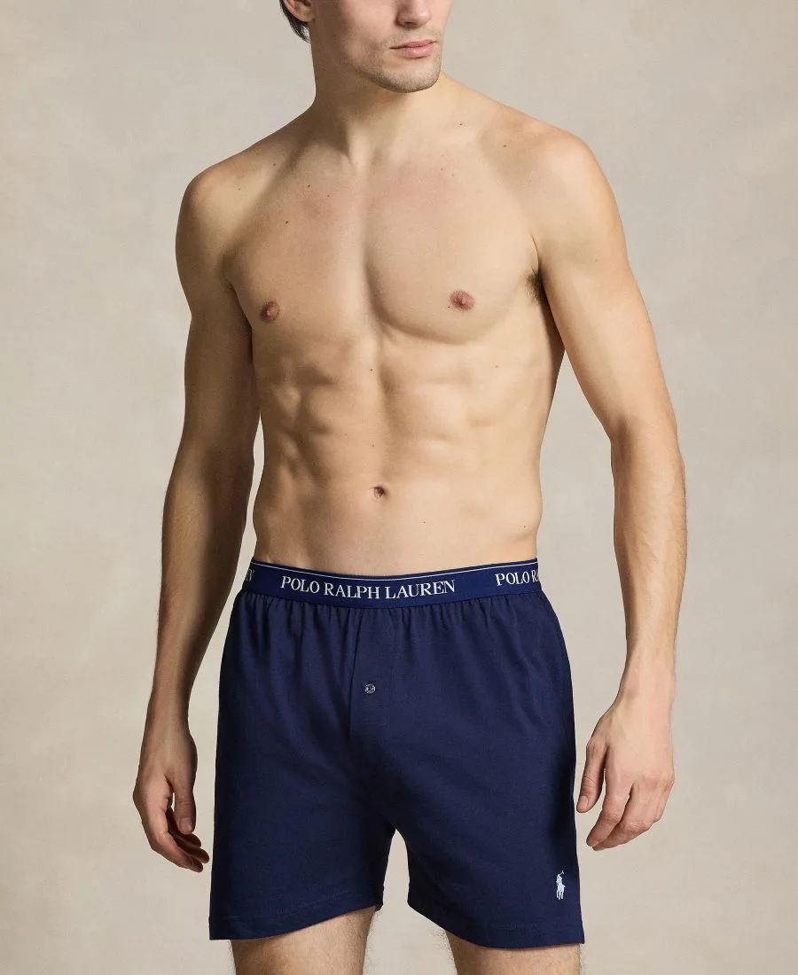 Polo Ralph Lauren Мужские классические трикотажные боксеры, комплект из 3 штук — фото 2
