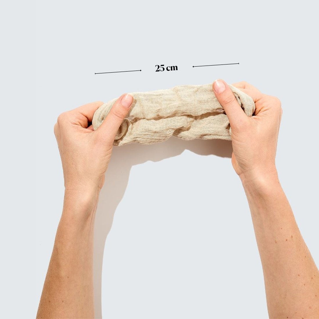 Резинка для волос cotton scrunchies, medium, 3-pack Hairlust, количество 1 шт. — фото 2