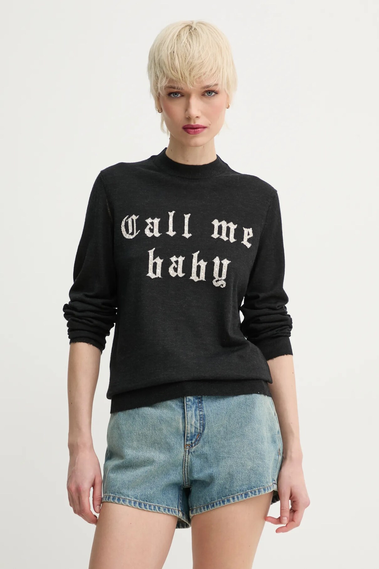 

Шерстяной свитер Zadig&Voltaire, черный