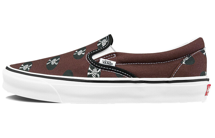 

Кроссовки Slip-On Wacko Maria X OG Classic Vans 'Brown Records'