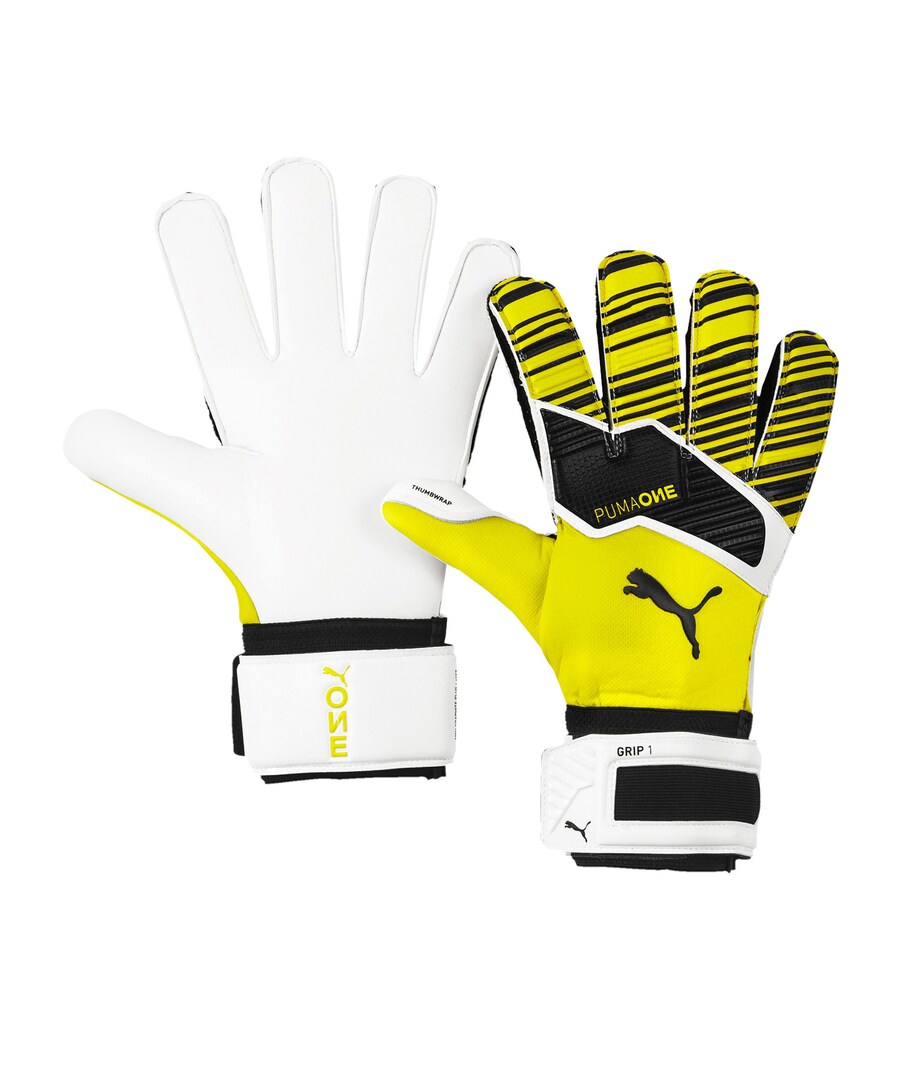 

Спортивные перчатки PUMA, цвет Yellow/White