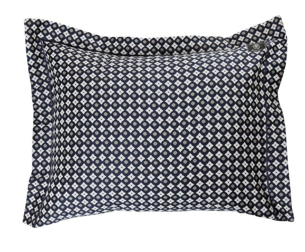 

Чехол на подушку Grand Design Diamonds темно-синий 80 x 80 см в тон постельному белью