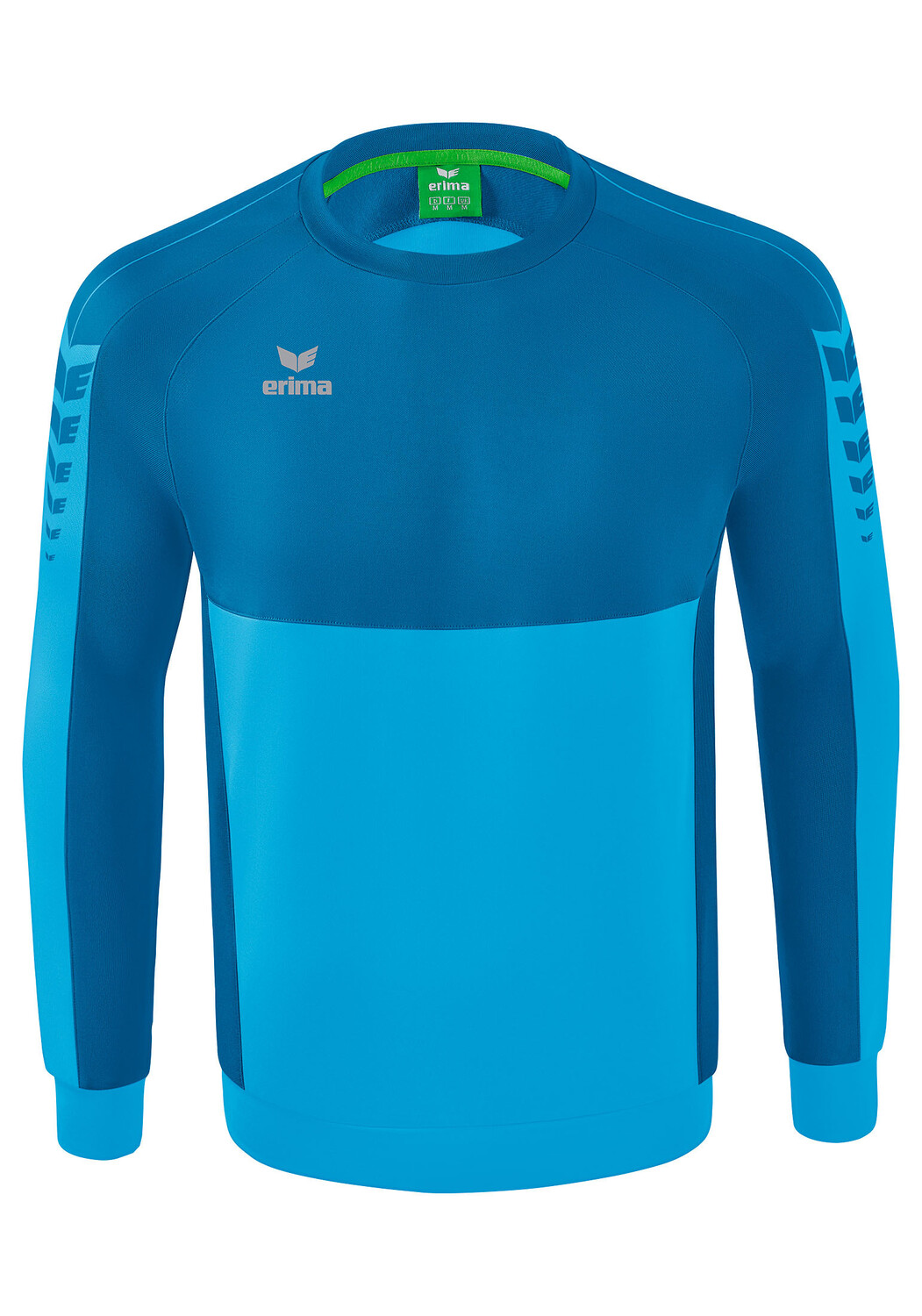 

Рубашка erima Six Wings Sweatshirt, цвет curacao/mykonos