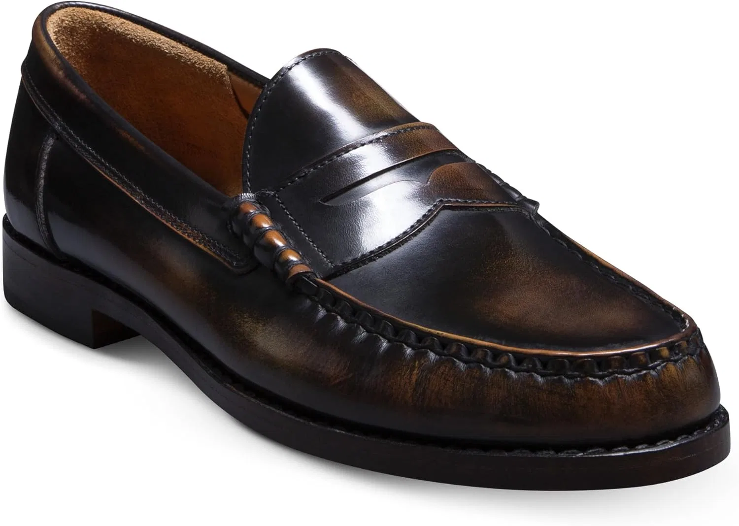 Лоферы Allen Edmonds, античная бронза