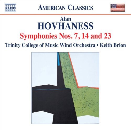 

CD диск Hovhaness, Alan / Brion / Tcmw: Symphonies Nos 7 14 23