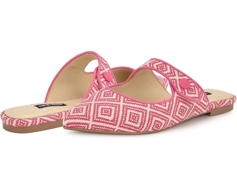 

Туфли на плоской подошве Nine West Barbra, цвет Pink/White
