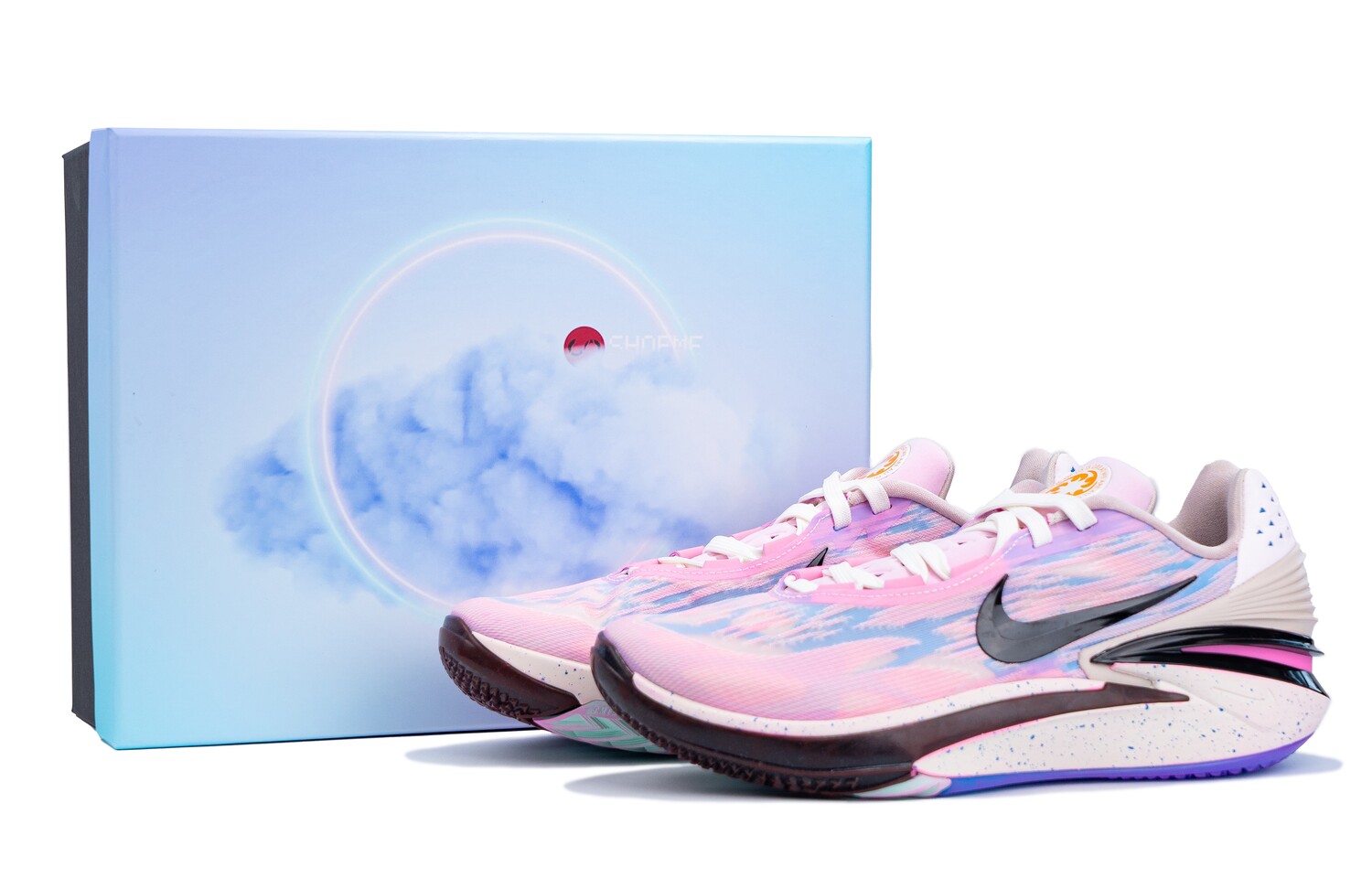

Баскетбольные кроссовки Air Zoom G.T. Cut 2 Basketball Shoes Unisex Low-Top Pink Nike, розовый