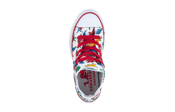Кроссовки chuck taylor all star high 'dinoverse print' Converse, белый — фото 2