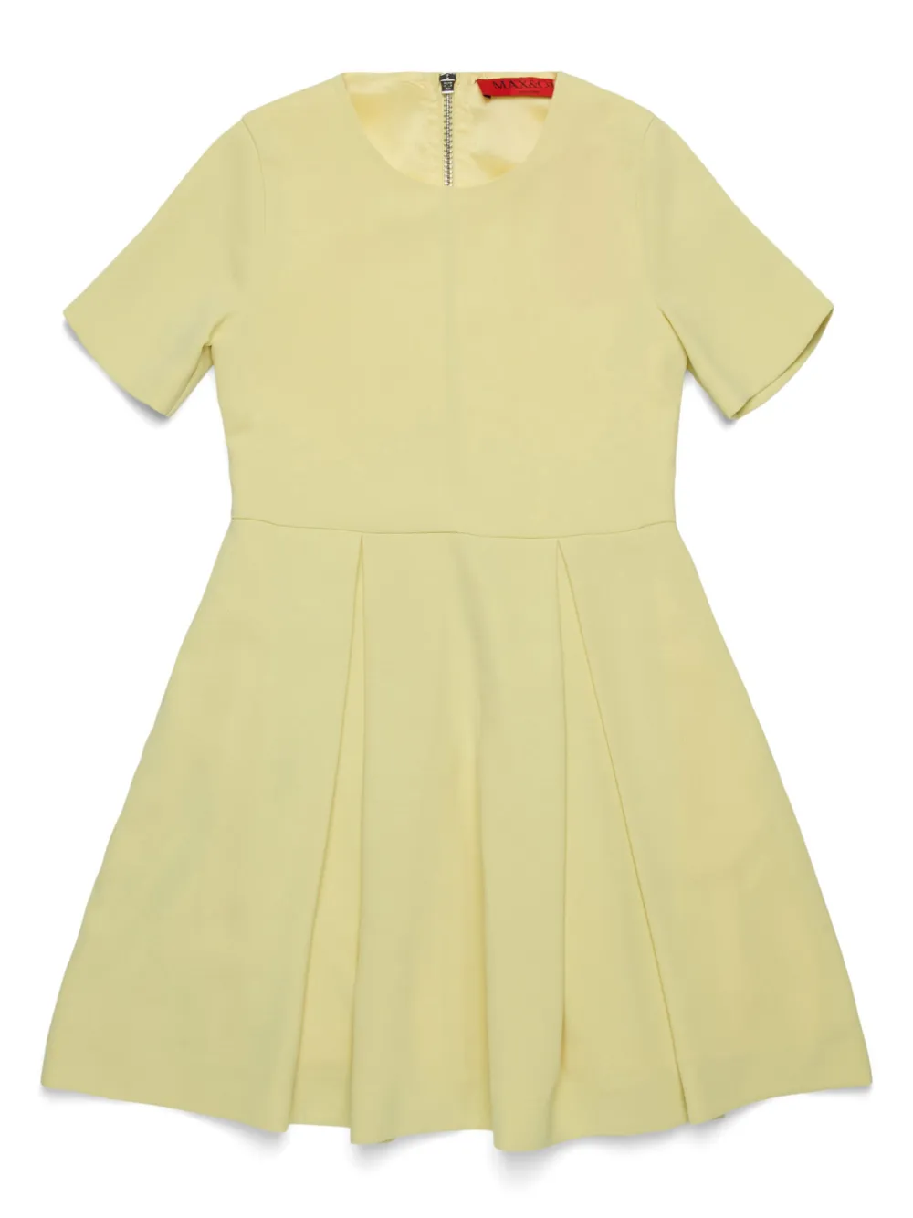 

Платье со складками MAX&Co. Kids, желтый