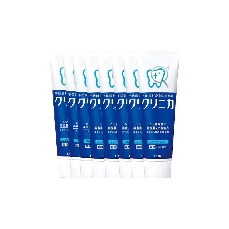 LION Зубная паста с ферментами для очищения и свежести дыхания 130 г*8, Mild mint 130g*3 sticks — фото 3