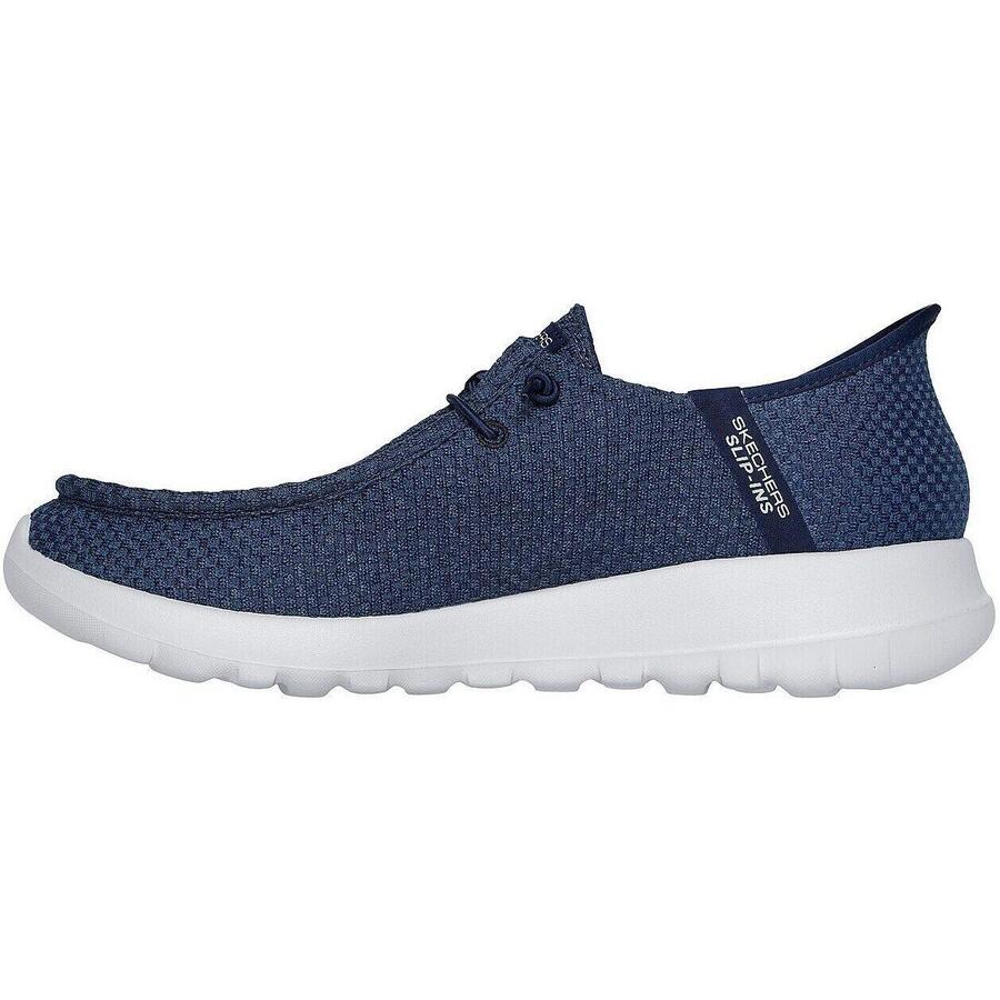 Кроссовки Skechers Go Walk Max - Halyco, синие, мужские — фото 4