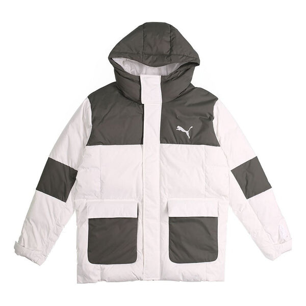 

Куртка protective down jacket 'white black' Puma, белый