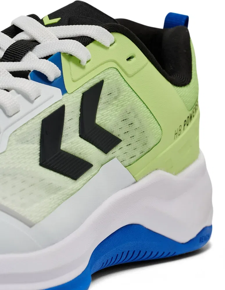 Кроссовки для гандбола, Hb Powerstrike Pro, Hummel, зеленый