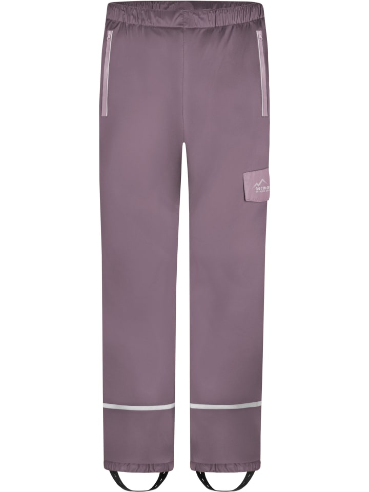 

Normani Outdoor Sports Детские непромокаемые штаны «Шалальт» фиолетового цвета