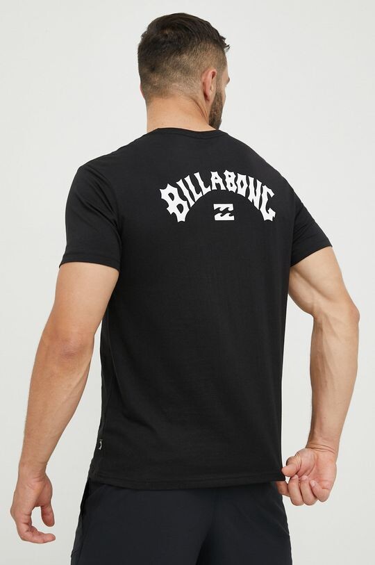 

Хлопковая футболка Billabong, черный