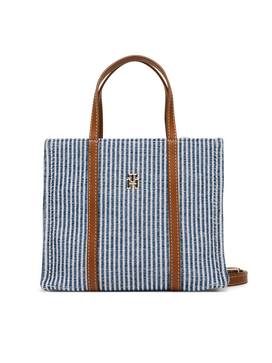 

Сумочка Th Premium Beach Le Mini Tote AW0AW17208 Tommy Hilfiger, синий