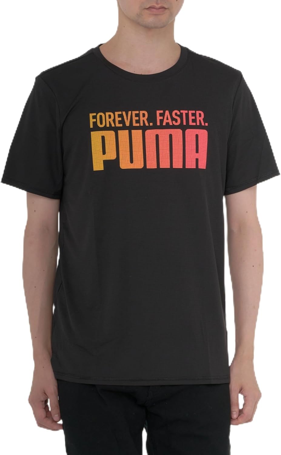

Мужская футболка PUMA с коротким рукавом RUN FAVORTIES FOREVER FASTER (526376), черный