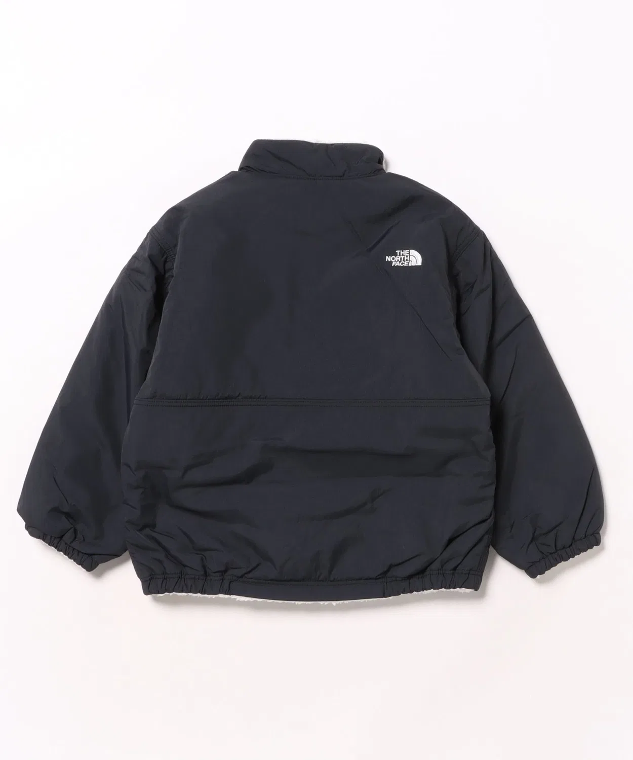 Детская куртка The North Face реверсивная с наполнителем, тёмно-синий — фото 2