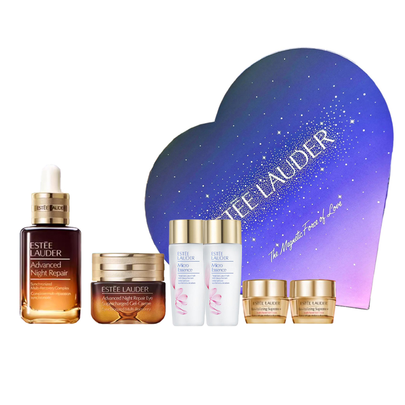 

ESTEE LAUDER Yashilandai Brown Bottle набор для ухода за кожей вокруг глаз и лица восстанавливающий, увлажняющий, восстанавливающий набор из шести предметов