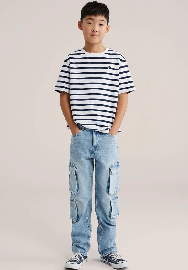 Джинсы свободного кроя blue ridge We Fashion, Light Blue