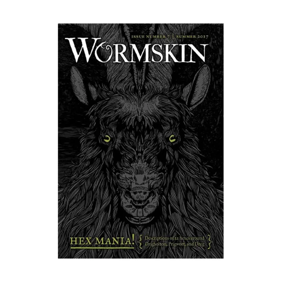 

#7 "Hex Mania, Common Names, Monsters of the Wood", Wormskin, мягкая обложка